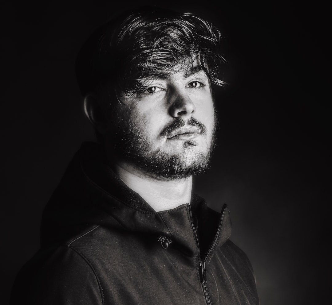 Portrait of a Finnish male studio professional